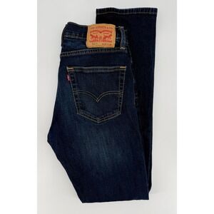 Levis 511 Jeans Mens 30x34 Blue Slim Fit Dark Wash Denim Pants